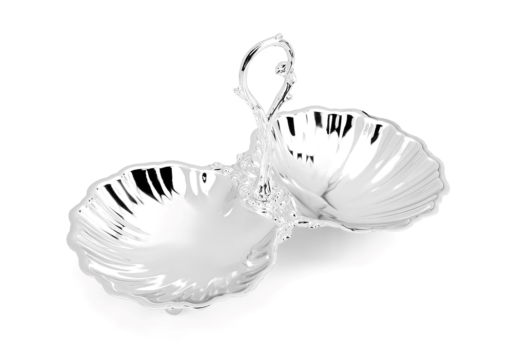 2 DISH WITH HANDLE