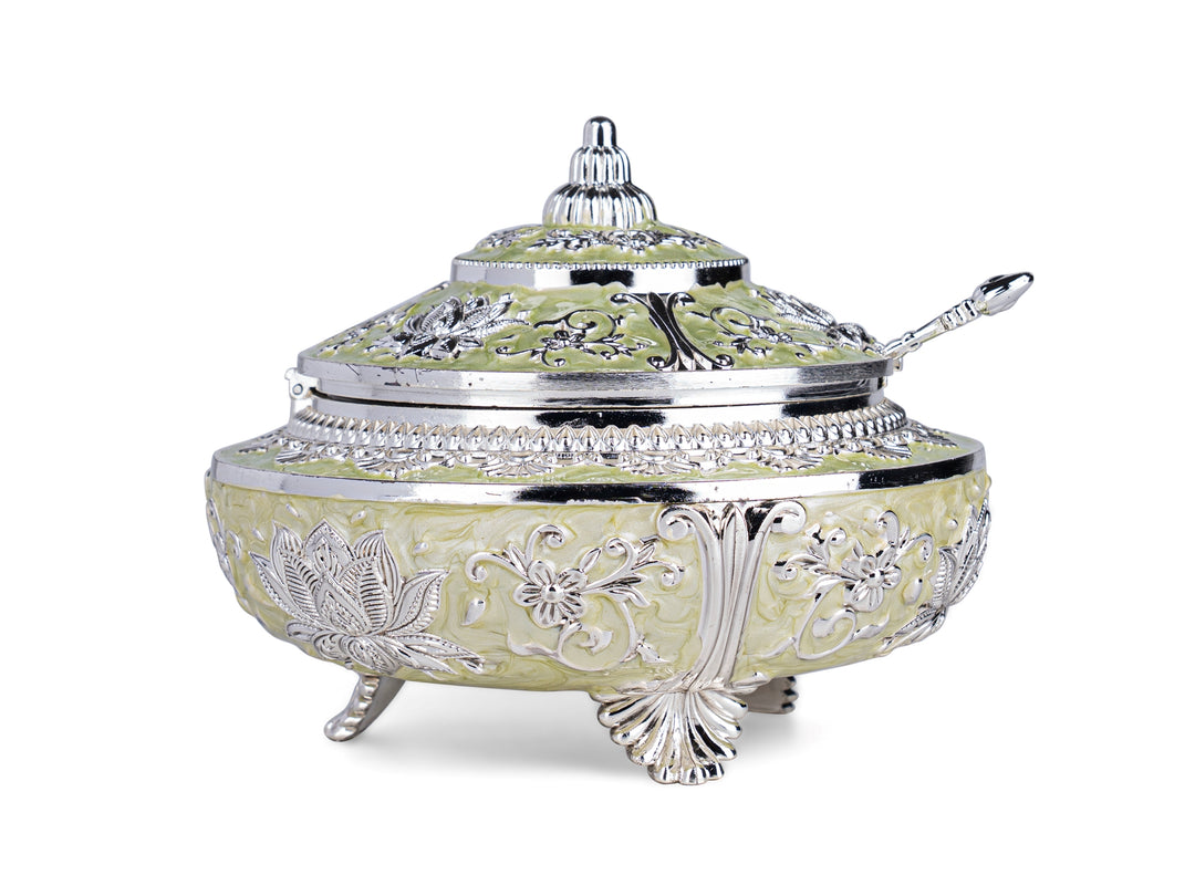 Green Sugar Pot