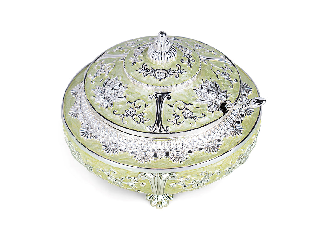Green Sugar Pot