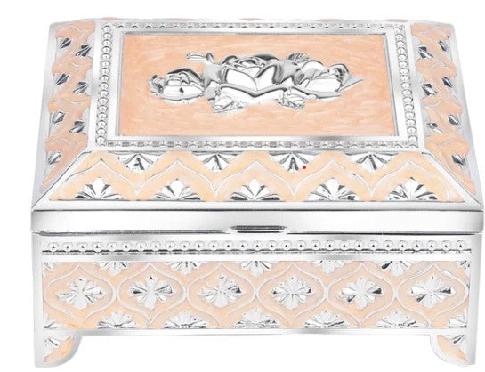 Exquisite Artisanal Candy Box Silver plated