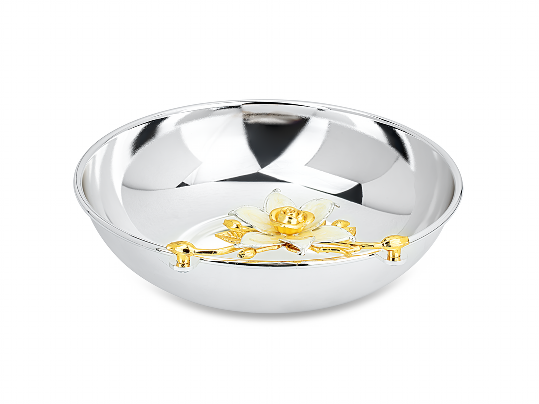 BOWL WITH FLOWER