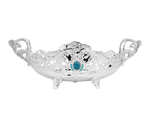 Load image into Gallery viewer, OVAL BLUE STONE BOWL
