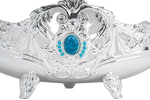 Load image into Gallery viewer, OVAL BLUE STONE BOWL
